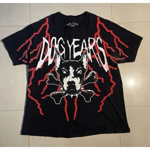 Y2K Grunge Zumiez Dog Years T-Shirt Size Large